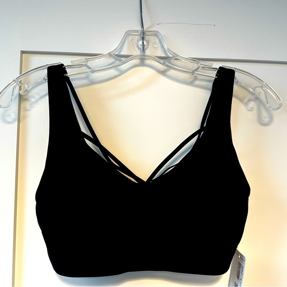 Black Sports Bra